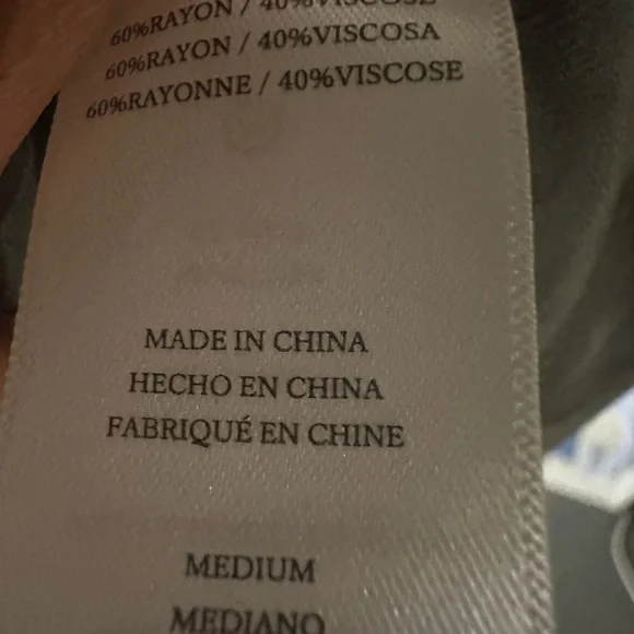 Rails Jasmin Slate Tie Dye Dress Size M - Picture 7 of 7